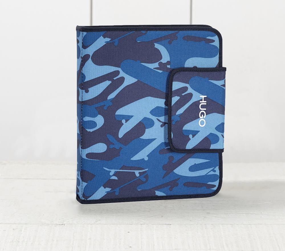 Mackenzie Navy Skateboard Camo Homework Holder